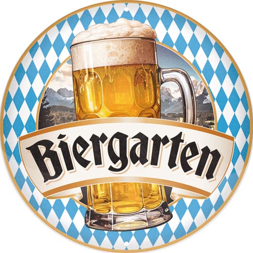Biergarden Skilt Ø35 - Billede 2