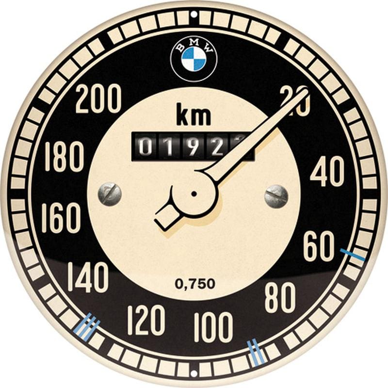 BMW – Tachometer Skilt Ø35 - Billede 2