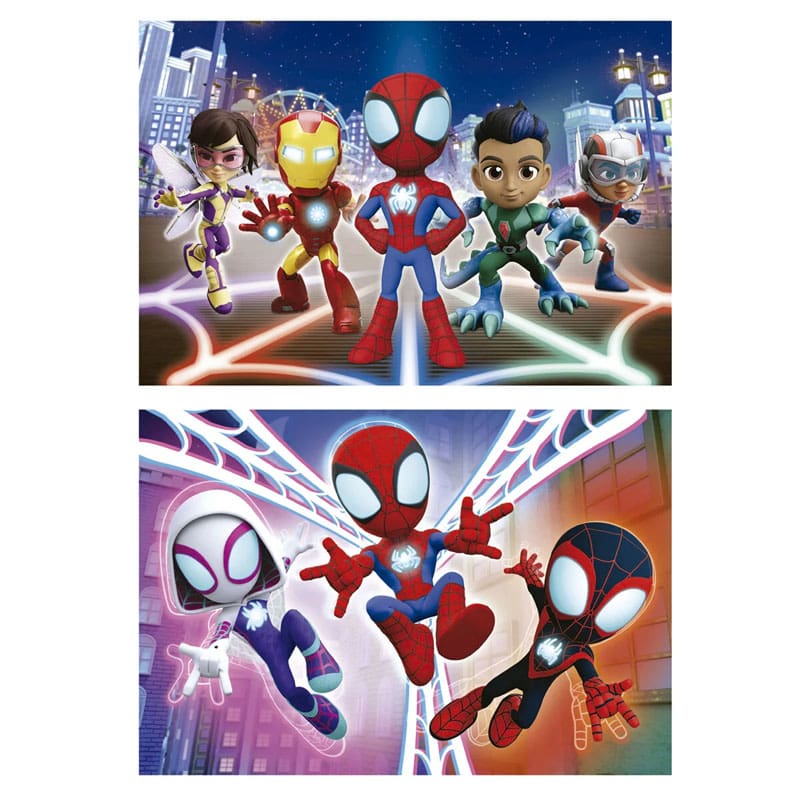 Educa Puslespil Spidey Og Hans Fantastiske Venner – 2X16 Brikker - Billede 4