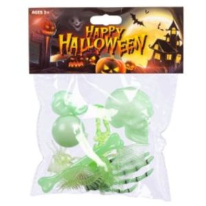 Halloween Sæt Glow In Dark (12 Dele)