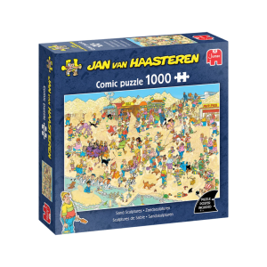 Jan van Haasteren – Sand Skulpturer (1000 brikker)