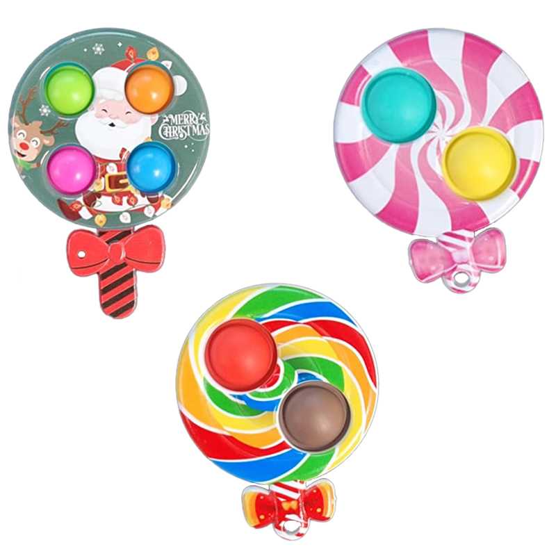 Lille Dimple Fidget Toys Slikkepind (8X6 CM) - Billede 2